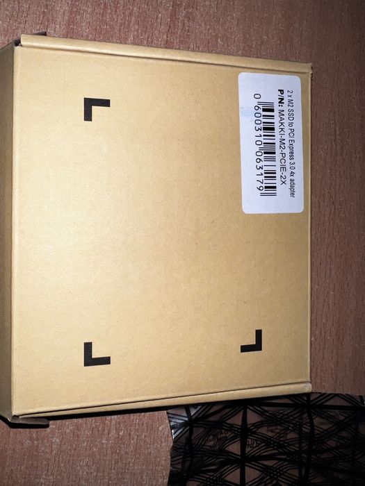 M2 SSD to PCI Express 3.0 4x adapter