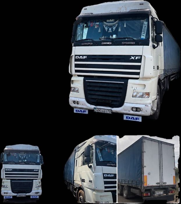 Продам Даф 105 в сцепке Мега 105 куб