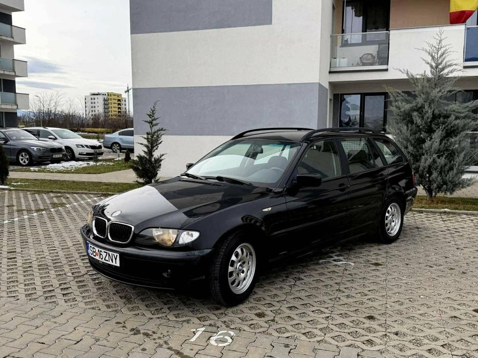 BMW E46 318i mașina merge bine se dă cu fiscal nu are asigurare