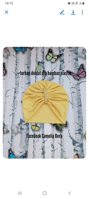 Turbane femei din bumbac