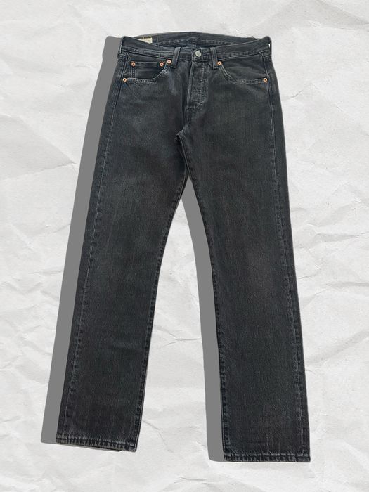 Мъжки черни дънки Levi’s 501