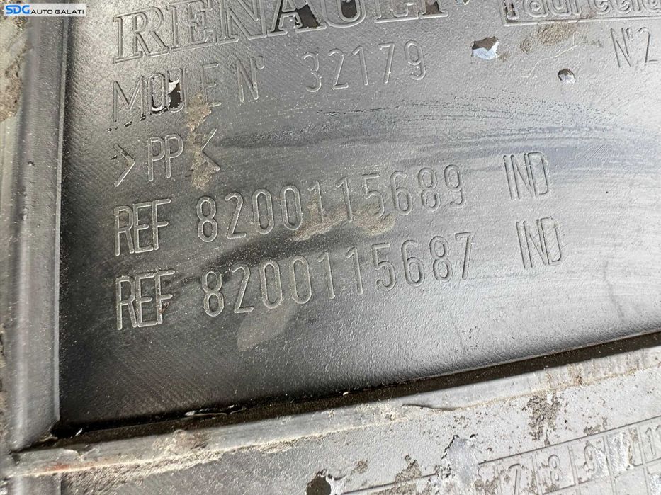 Scut Plastic Protectie Motor cu Defect Renault Megane 2 2002 - 2008 Cod 8200115689 [X3399]