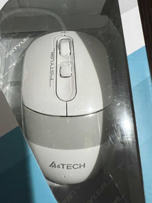 Mouse A4Tech FM10, Alb, NOU