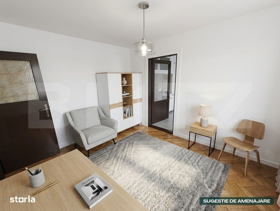 Apartament cu 2 camere, 29 mp, etaj intermediar, zona blv. Decebal — fotografia 1