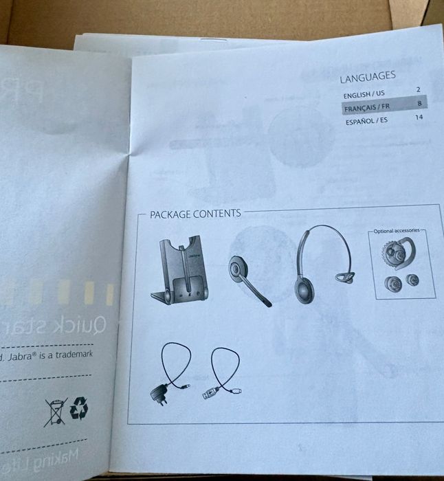 JABRA PRO - CASCA fara fir