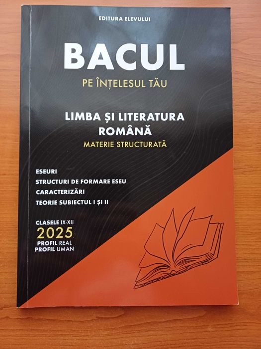 Carte bacalaureat Limba română editura elevului