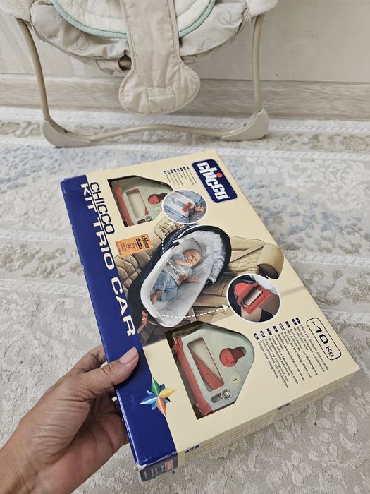 Шезлонг лежак для младенца 3500тг