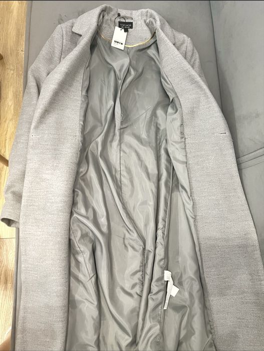 Пальто Topshop новое серое