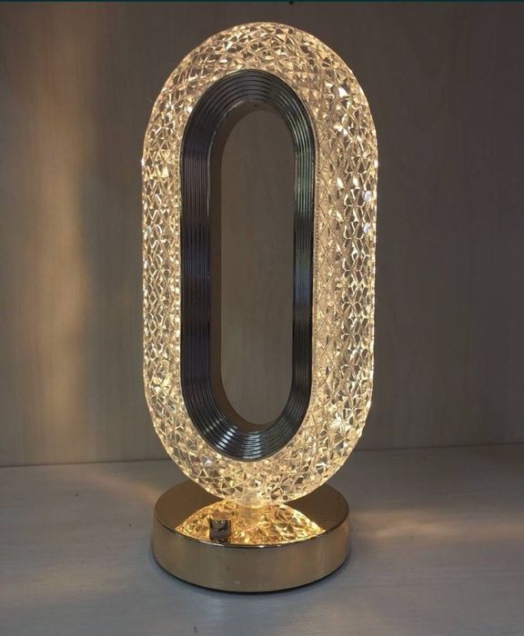 Хрустальная декоративная свитилник ночник