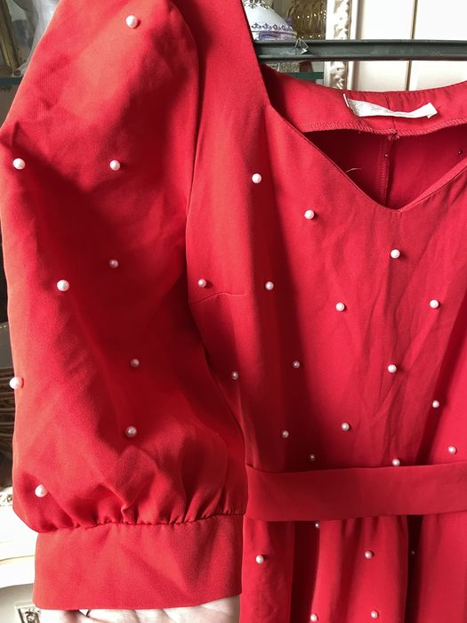 Красный, вечерние платья