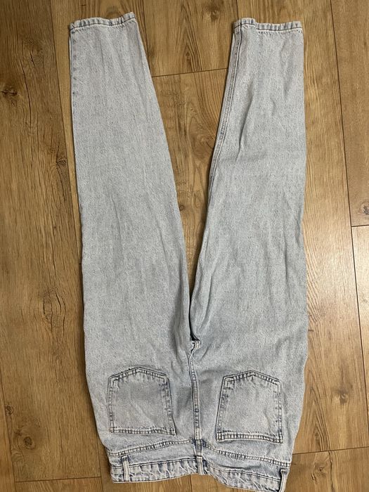 Blugi cu talie inalta mom fit 36/S