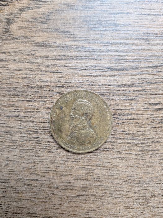 Moneda 50 Lei Alexandru Ioan Cuza 1991
