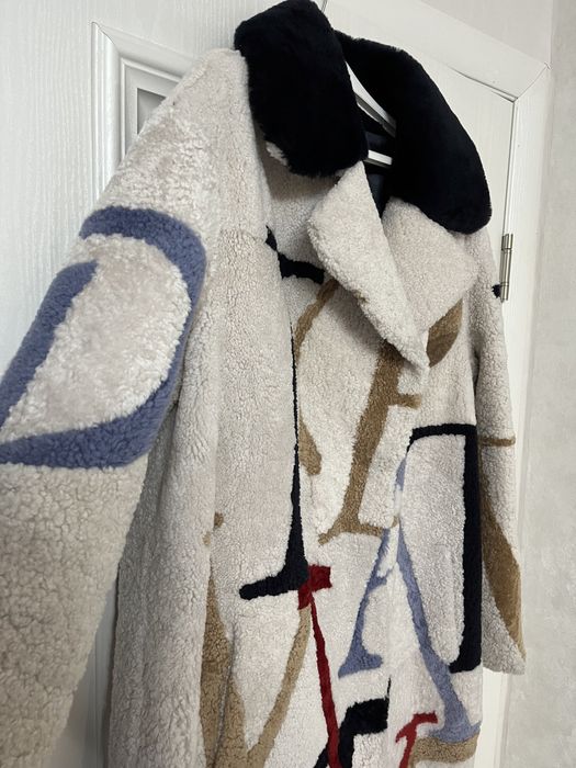 Шуба из натуральной овчины