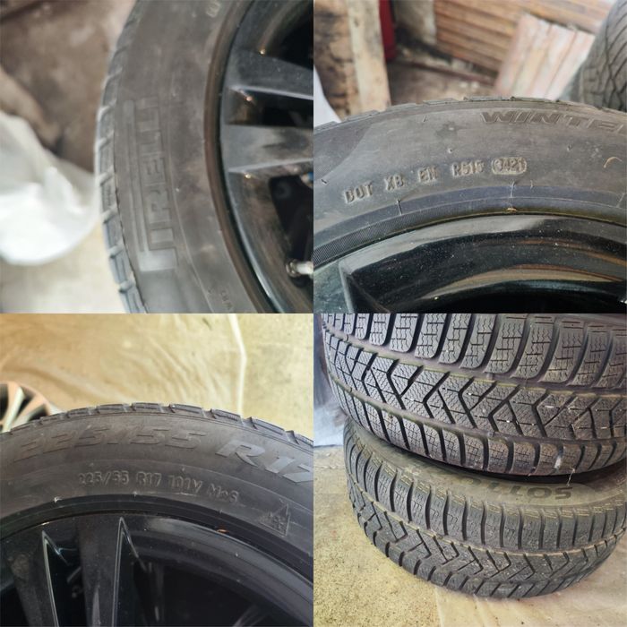 Set jante aluminiu, anvelope.. Mazda  BMW  Continental Pirelli