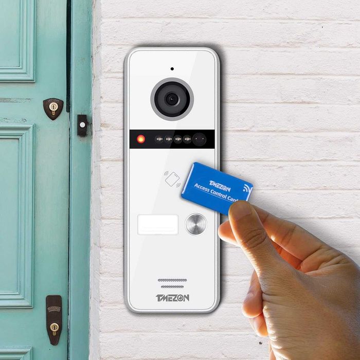 TMEZON 4-жична видеодомофонна система с тъчскрийн монитор