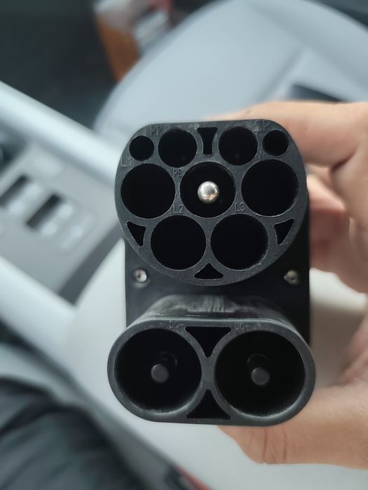 Адаптер CCS Combo 2 Tesla AC+DC Комбинирано CCS2 Adapter Тесла NACS