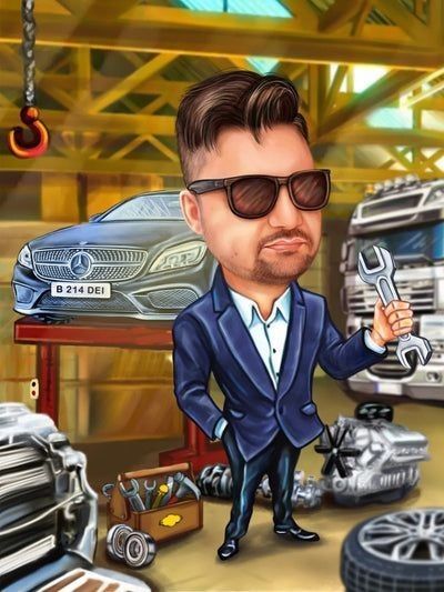 Дигитална карикатура