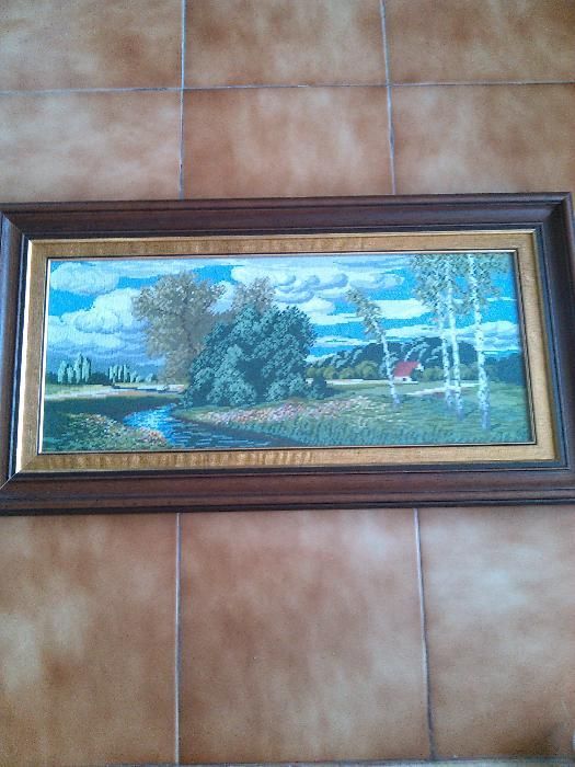 Гоблен 100/50",Голям, Потока"Уникален" Пейзажи на Вилер"