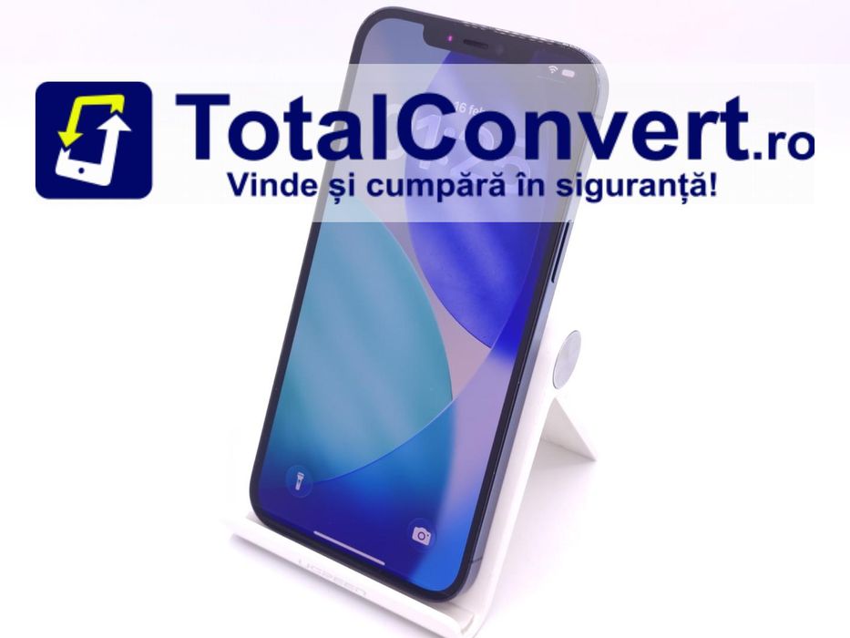 Apple iPhone 12 Pro Max 128GB Pacific Blue, Garantie 24 luni | #D90529