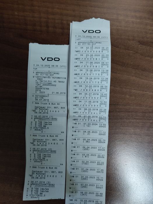 Tahograf și impulsor