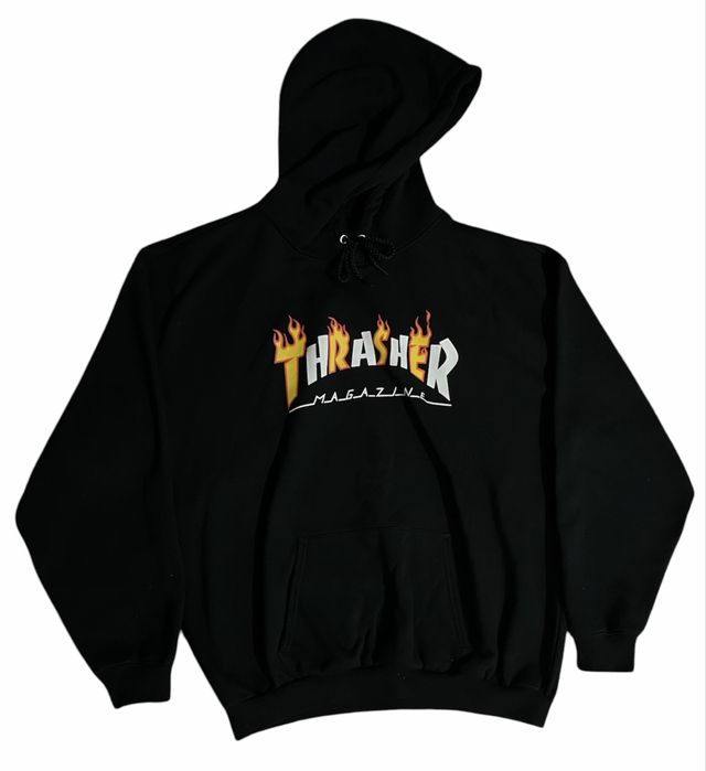 Thrasher Flame Hoodie оригинал