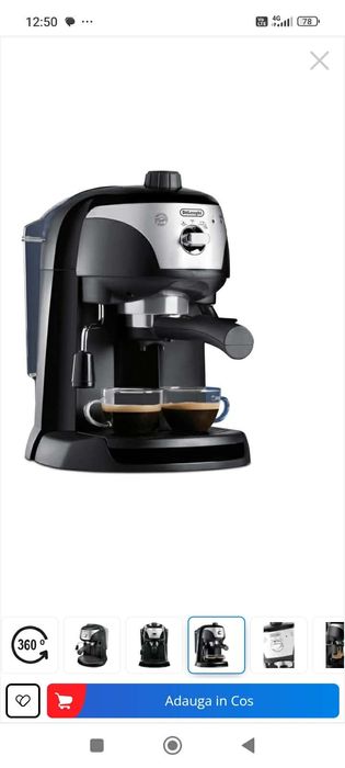 Aparat de cafea  de vanzare