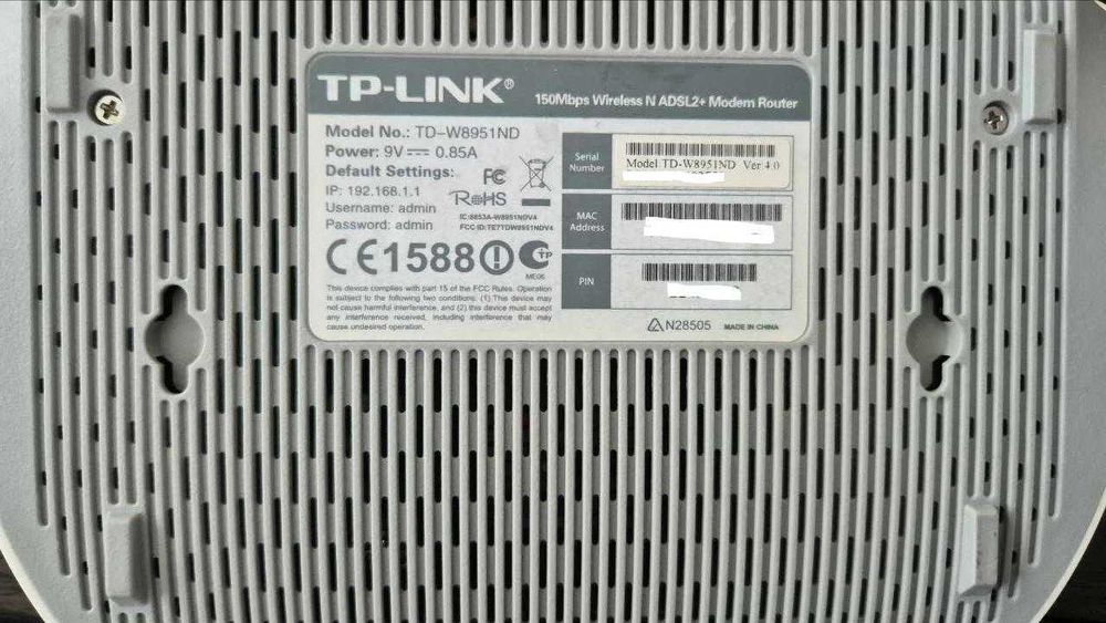 ADSL модем TP-Link