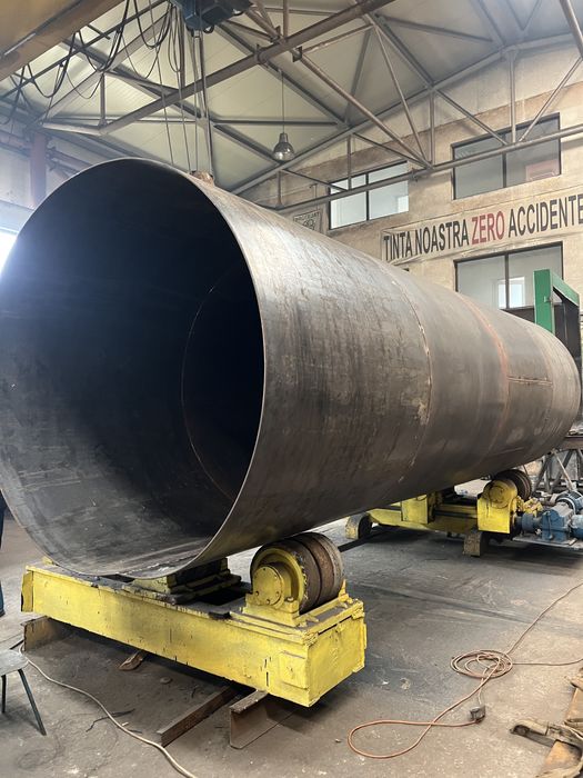 Vand teava metalica laminata si sudata elicoidal