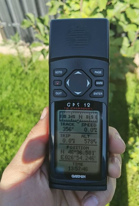 GPS Armin 12, 12 canale! Vintage funcțional!