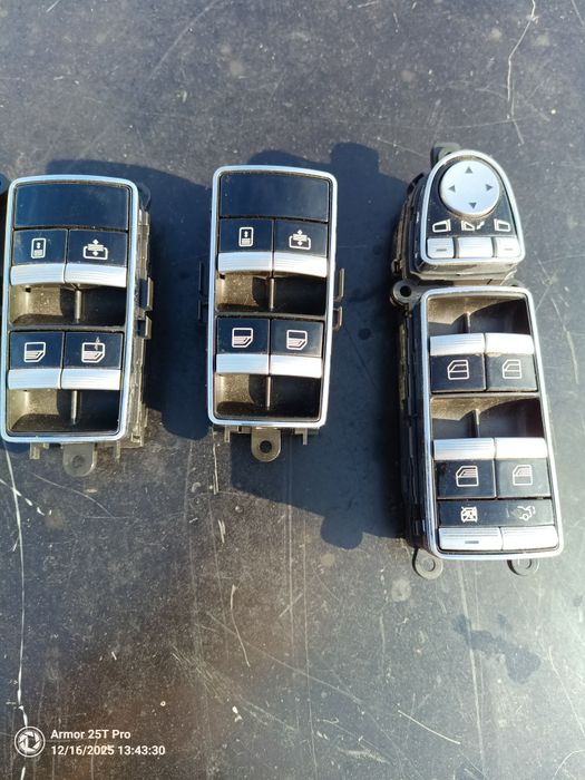Копчета стъкла  и управление на седалките за Mercedes  S класа W221