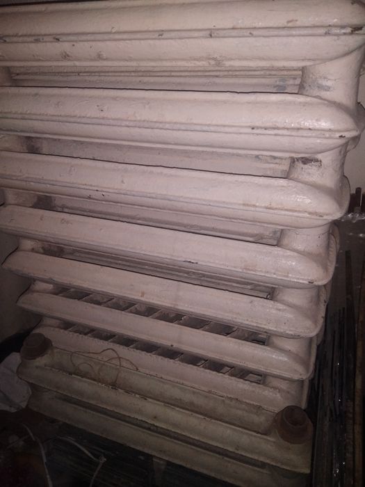 Чугунная батарея, широкая