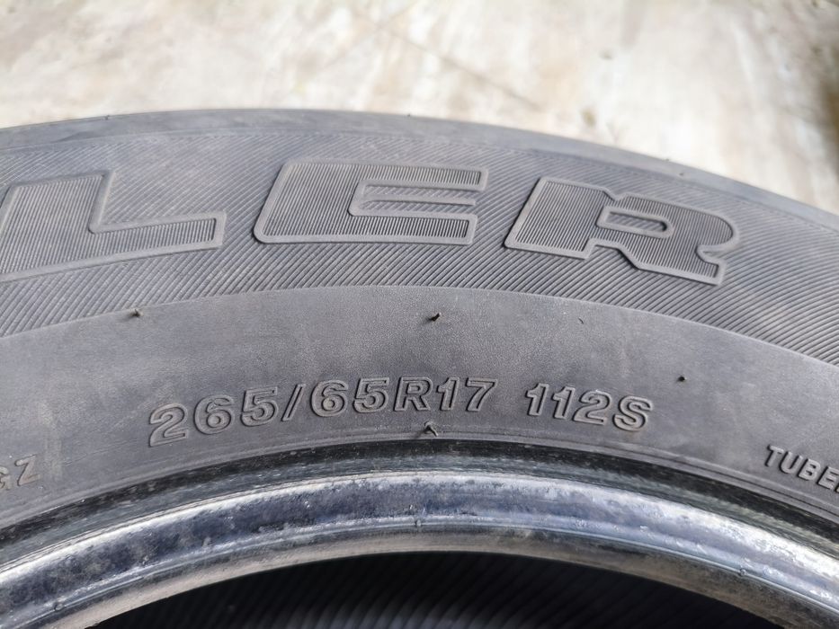 265 65 R17 Пара 2шт. Bridgestone Шины