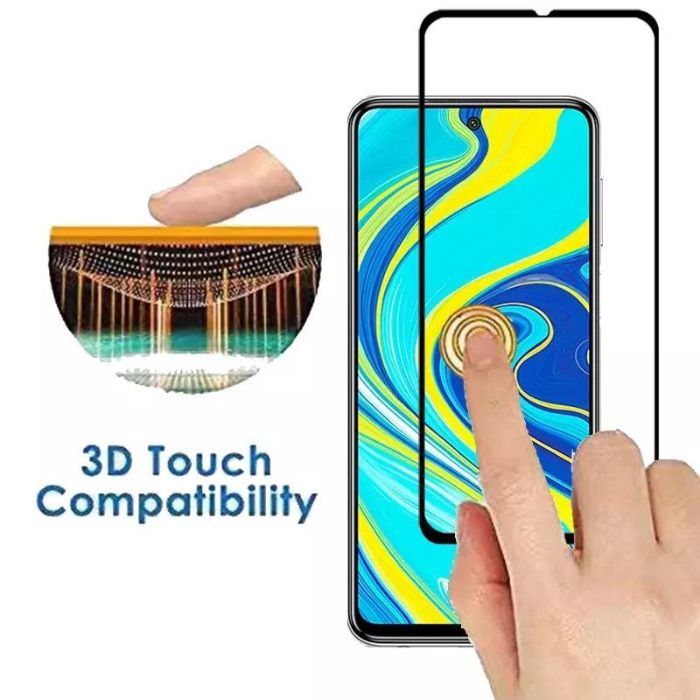 Folie sticla securizata 20D FULL GLUE Xiaomi Redmi Note 9s ,Note 9 Pro