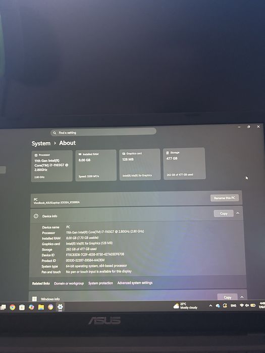 Asus vivobook 15