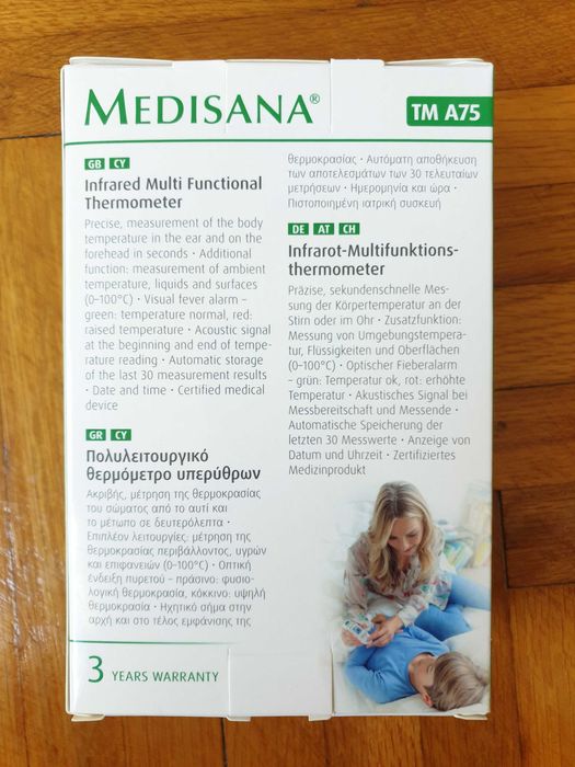 Termometru infrarosu digital 6in1 Medisana