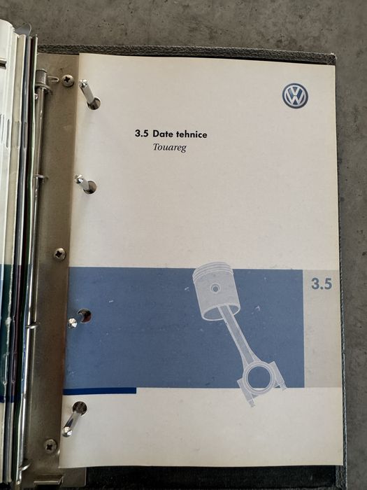 Carte tehnica vw touareg