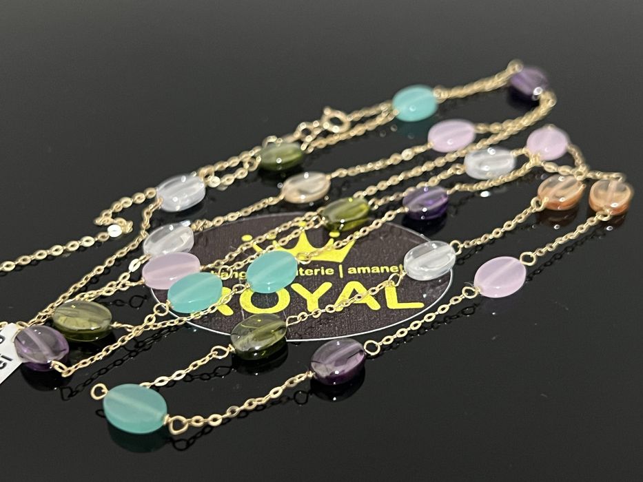 Bijuteria Royal CB : Colier damă aur  nou 14k 12,51gr