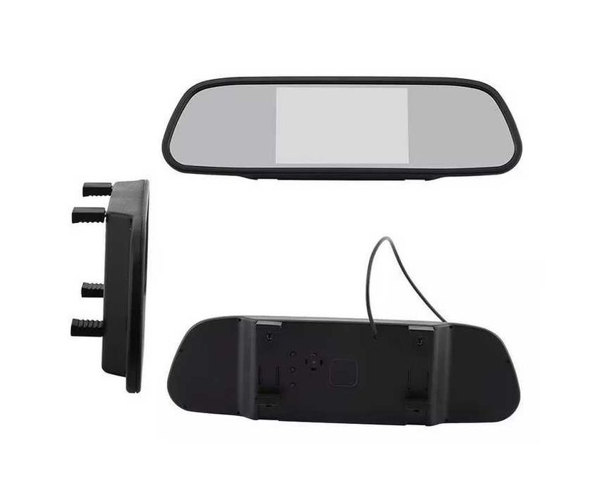 Огледало за обратно виждане с 4,3 инчов дисплей за камера за заден ход