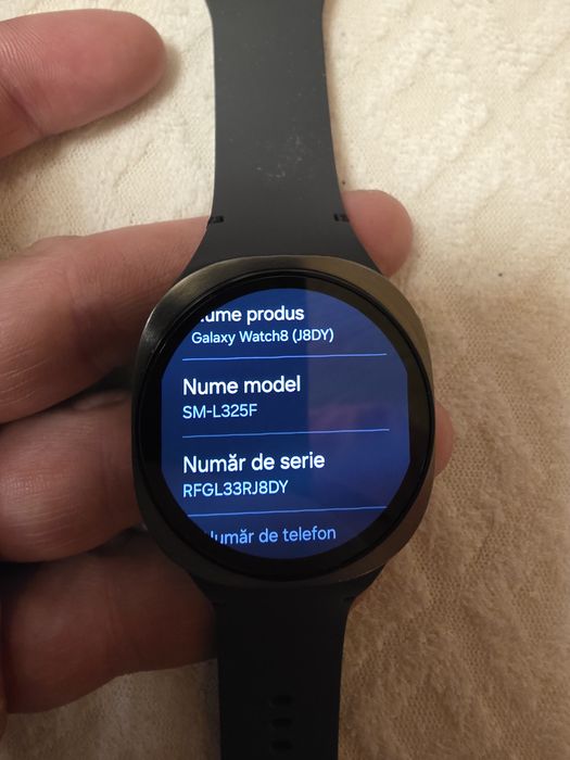 Ceas smartwatch samsung watch 8 gps