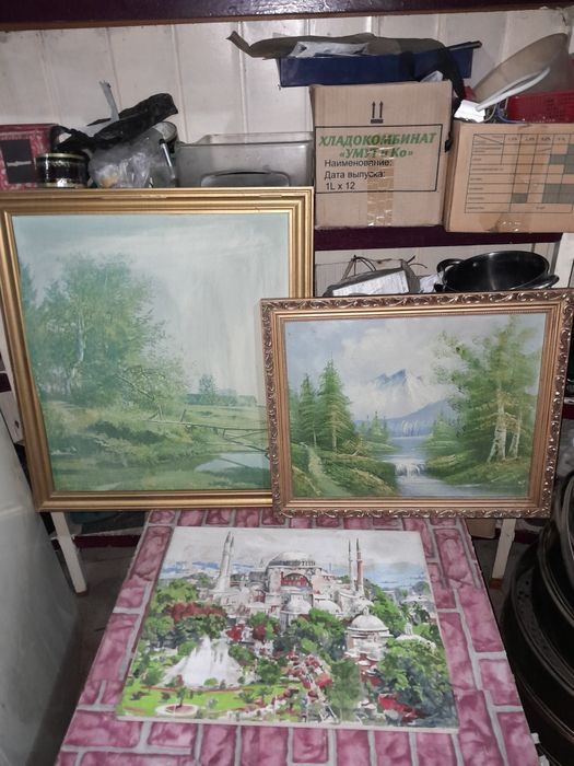Картины продам все за 15 тысяч.