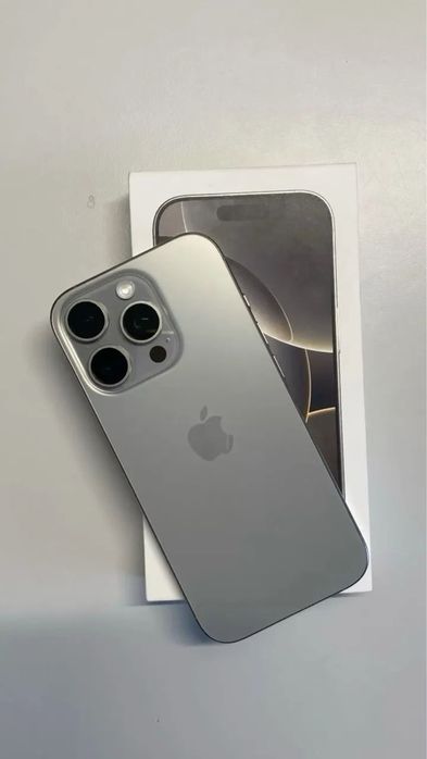 Iphone 16 pro natural titanium