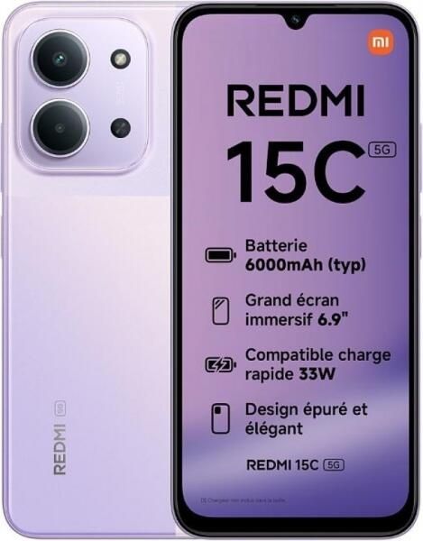 Xiaomi Redmi 15C Nou (Doar probat) – 256GB / 8GB RAM – Culoare Negru