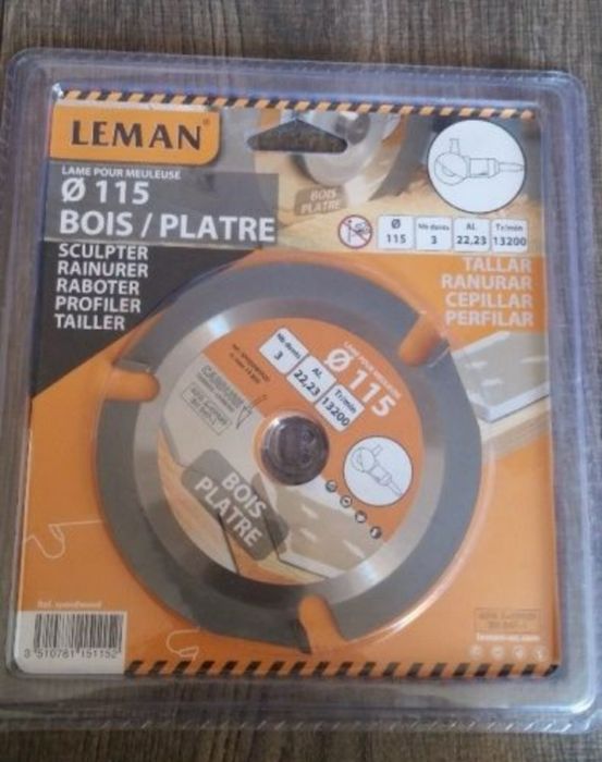 Пластини и диск за дърво