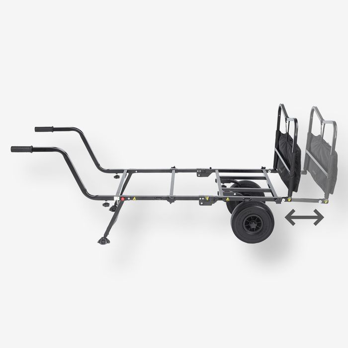Cărucior Pescuit la crap Barrow Session - produs resigilat Decathlon