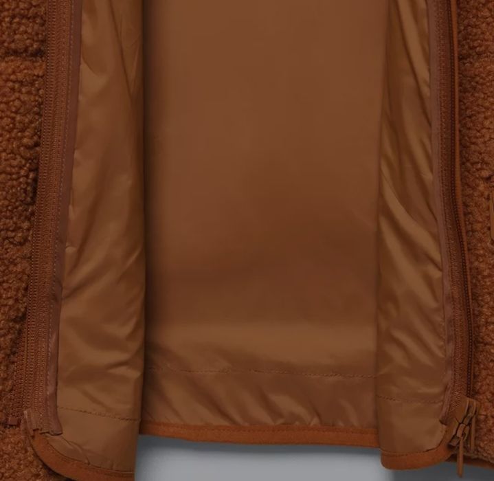 Куртка из искуственного меха тедди