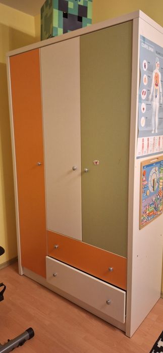 Dormitor  pentru copii cu pat suprapus