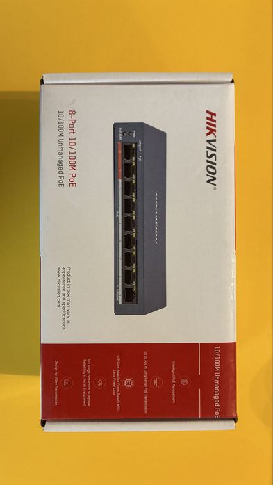 Hikvision DS-3E0109P-E/M(B) switch PoE