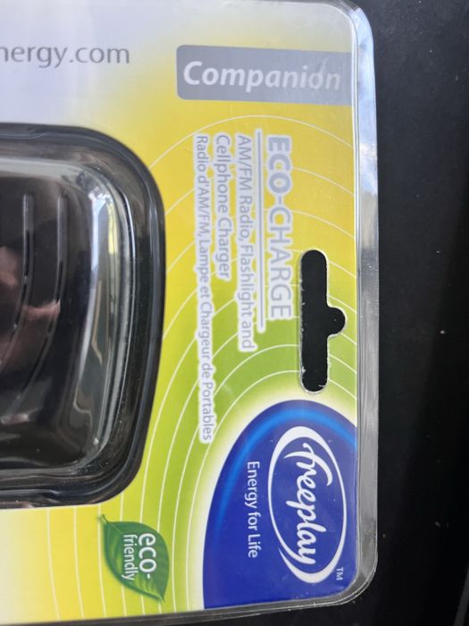Eco-Solar powered, Radio, Cellphone charger