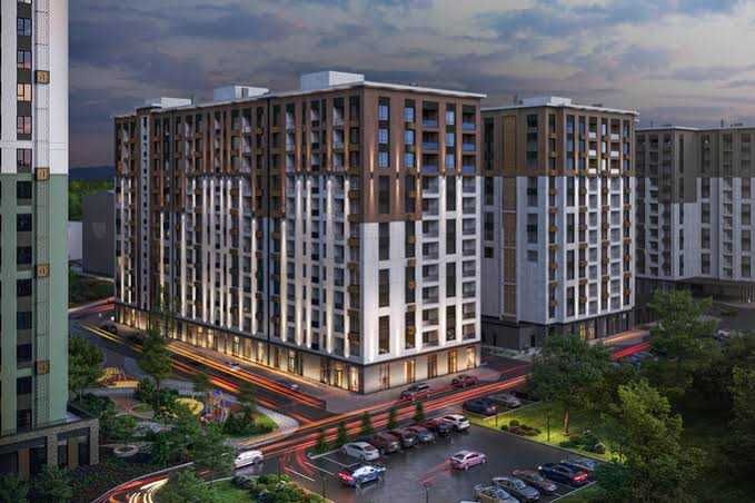 NRG JOMIY НОВОСТРОЙКА 2х комнатная квартира, 3 этаж, 70 кв.м