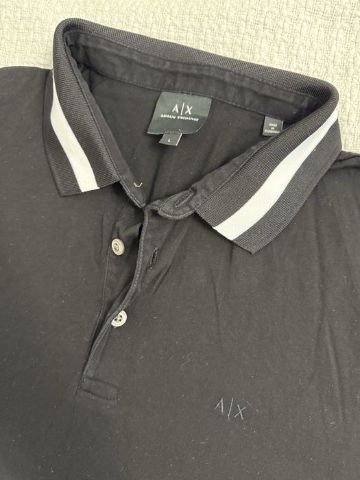 Мъжки тениски с яка Boss, Armani Exchange